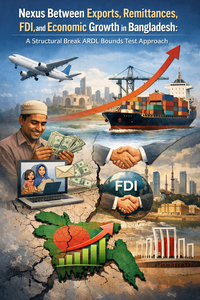 Nexus Between Exports, Remittances, FDI, and Economic Growth in Bangladesh: A Structural Break ARDL Bounds Test Approach